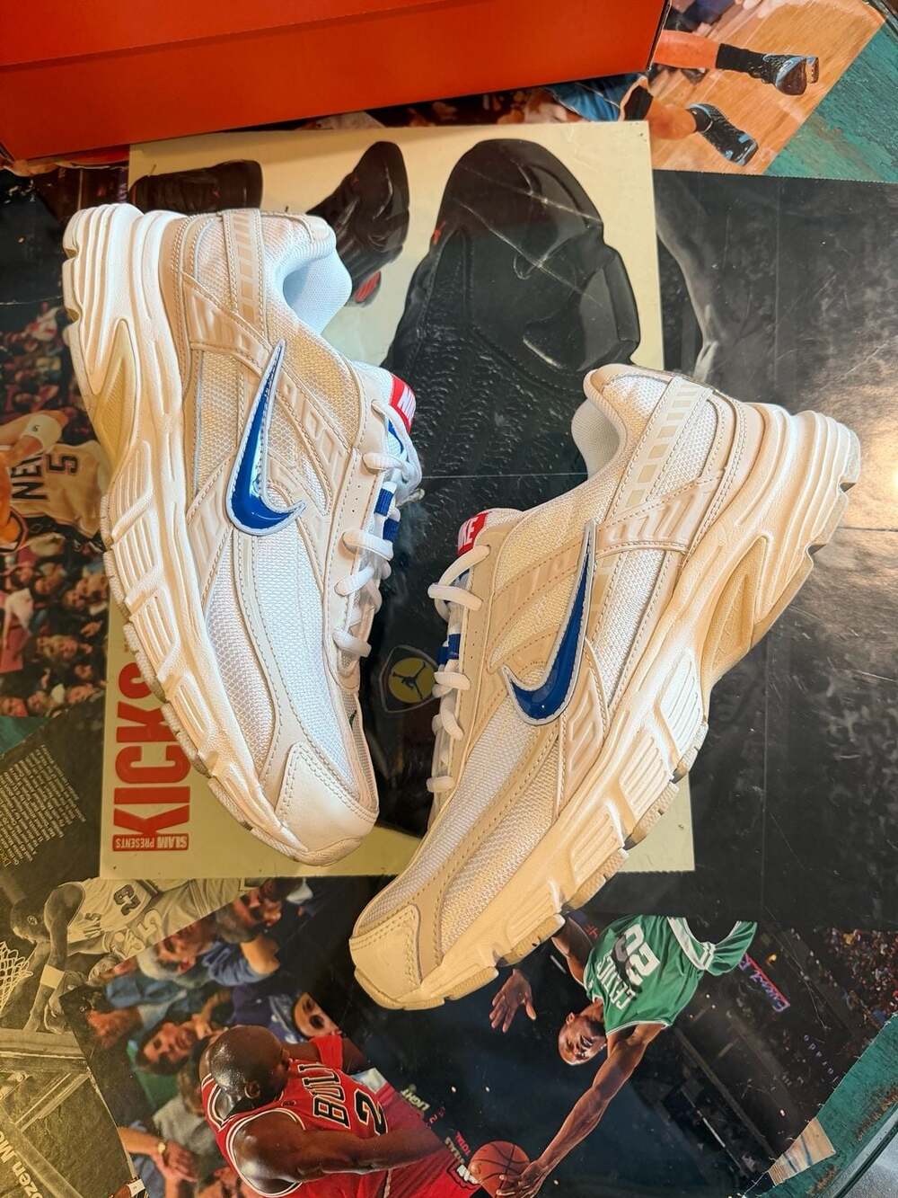 Nike Initiator Women 11 / Men 9.5 Sail Game Royal Sneakers HQ1183-141